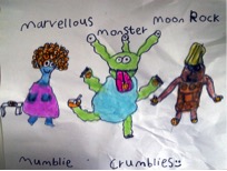 Marvellous monster moon rocks